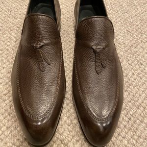 Brioni leather loafers. Size us11. Worn twice